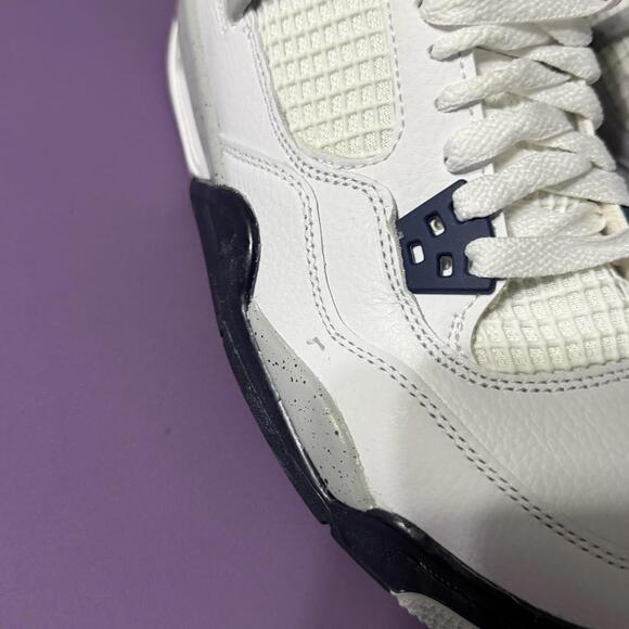 Nike Air Jordan 4 Retro Midnight Navy GS 408452-140 Size 5Y / 6.5 Size Women main image 5